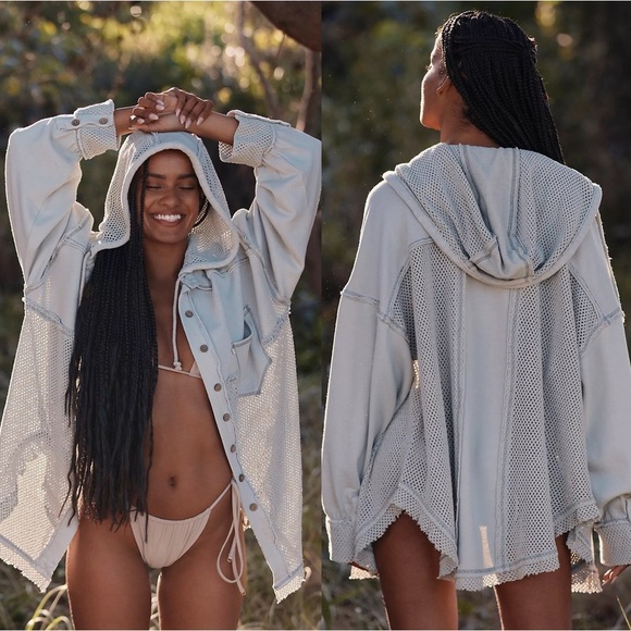 Free People I See Through You Cardi Jacket - Picture 1 of 7